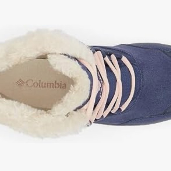 Colombia ice maiden shorty snow Women's Blue Winter Boots - Picture 10 of 10